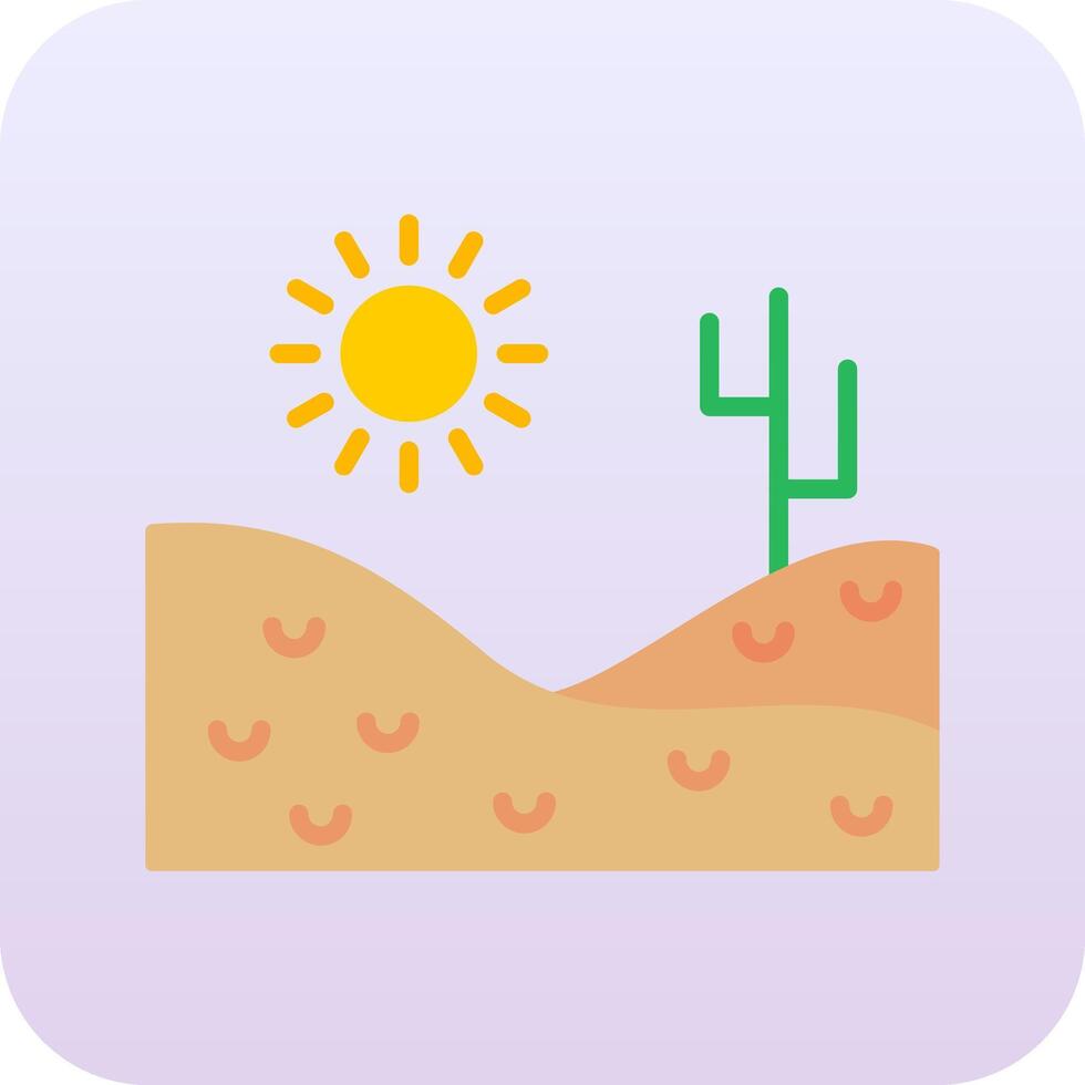 Desert Vector Icon