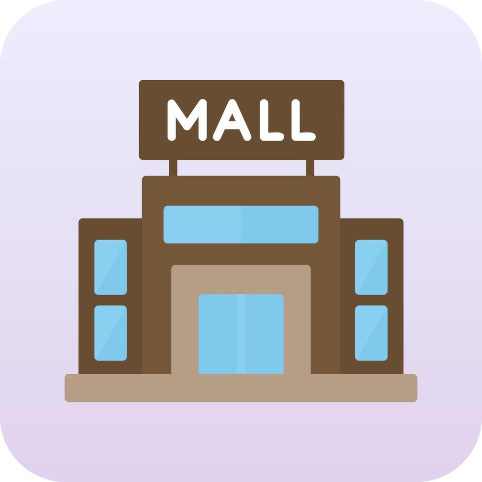 Shopping Mall Vector Icon