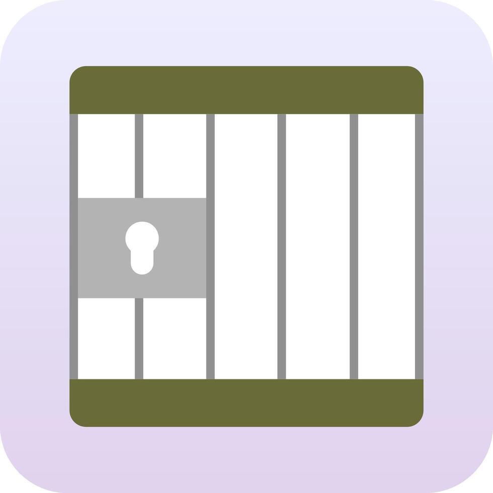 Military Jail Vector Icon