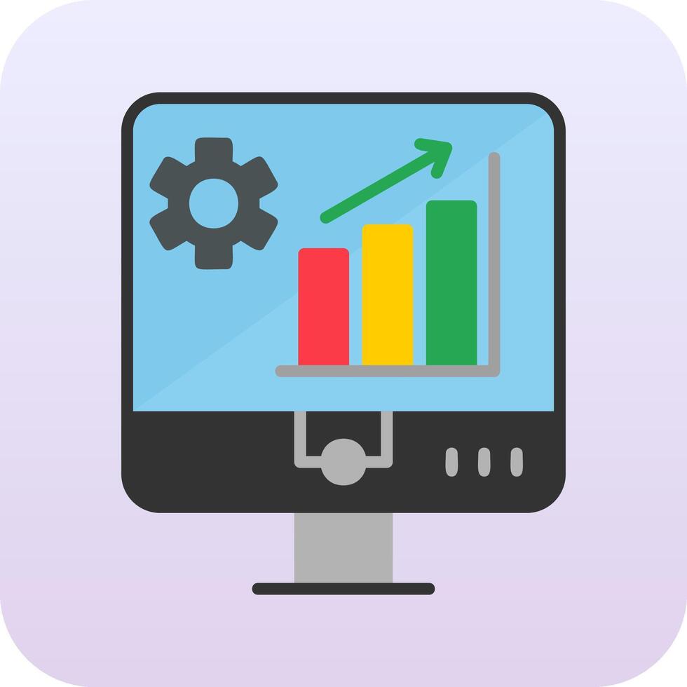 Market Analysis Vector Icon