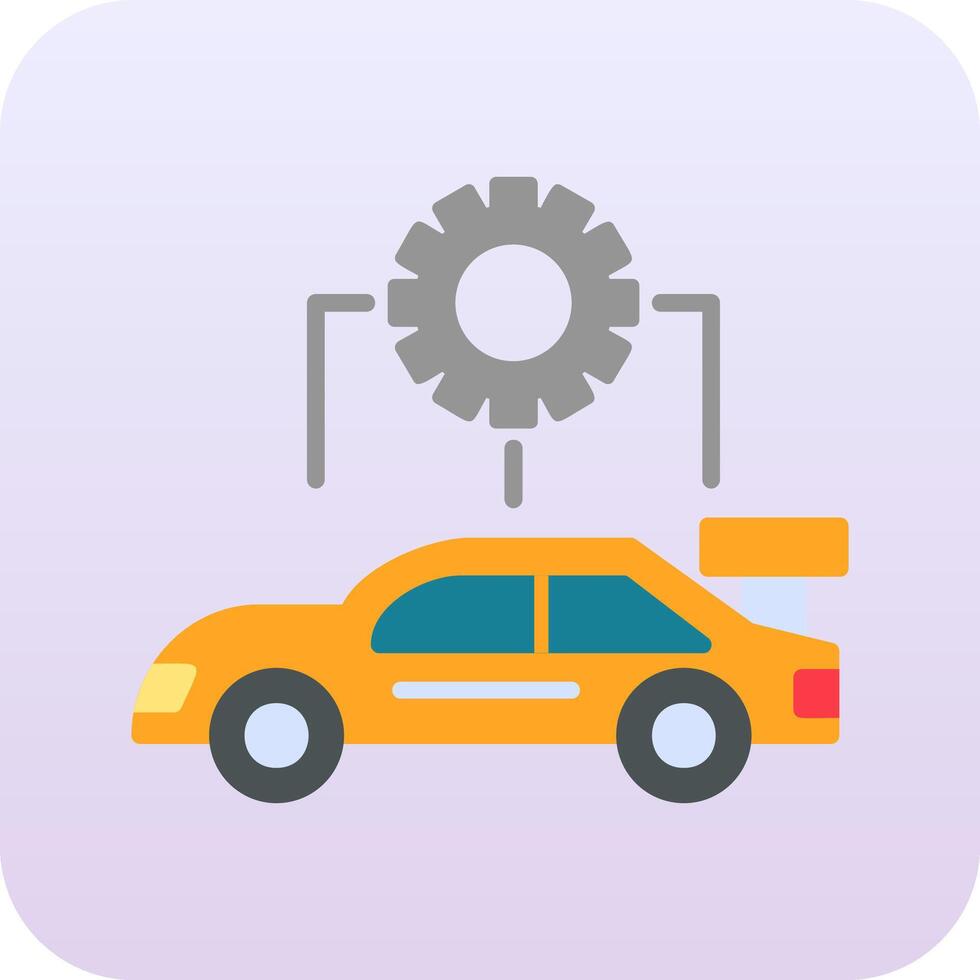 Car Configuration Vector Icon