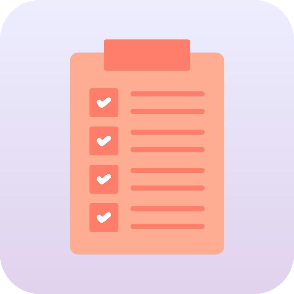 Check List Vector Icon