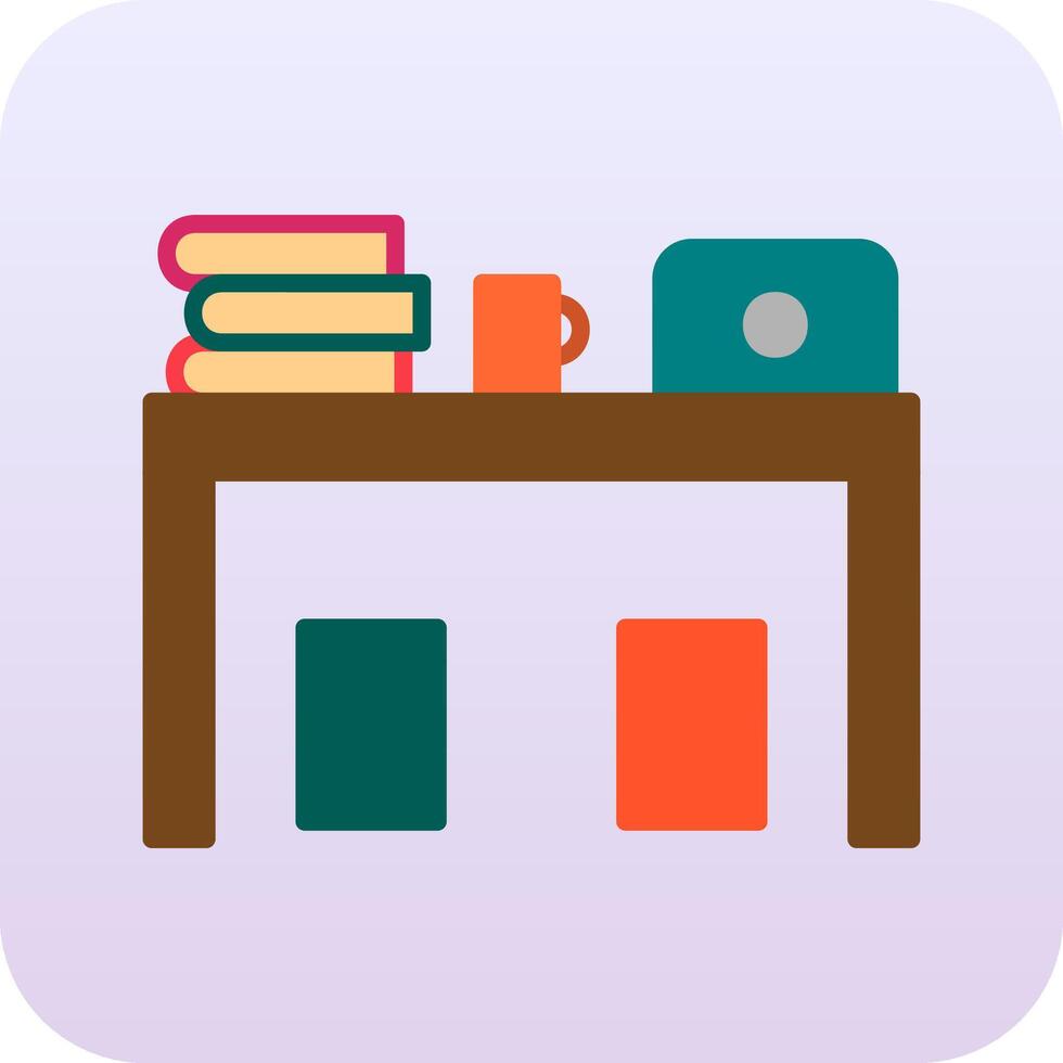 Desk Vector Icon