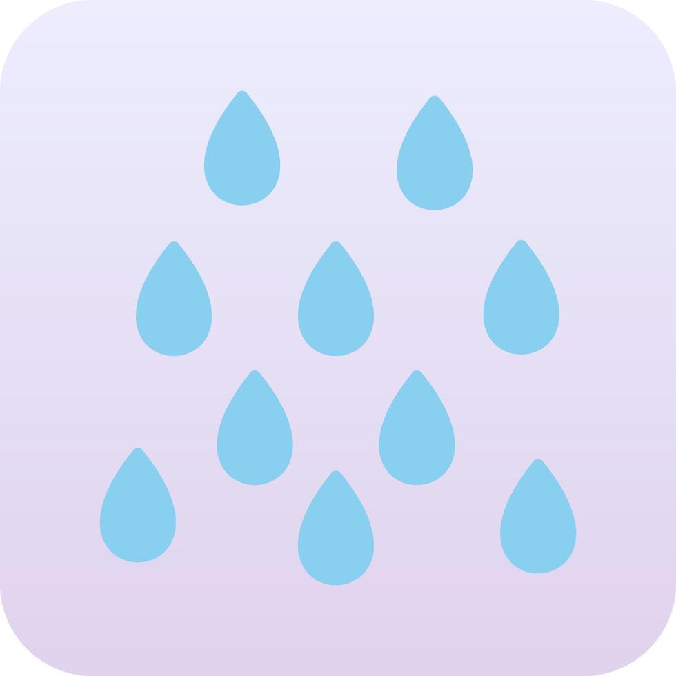 Rain Vector Icon