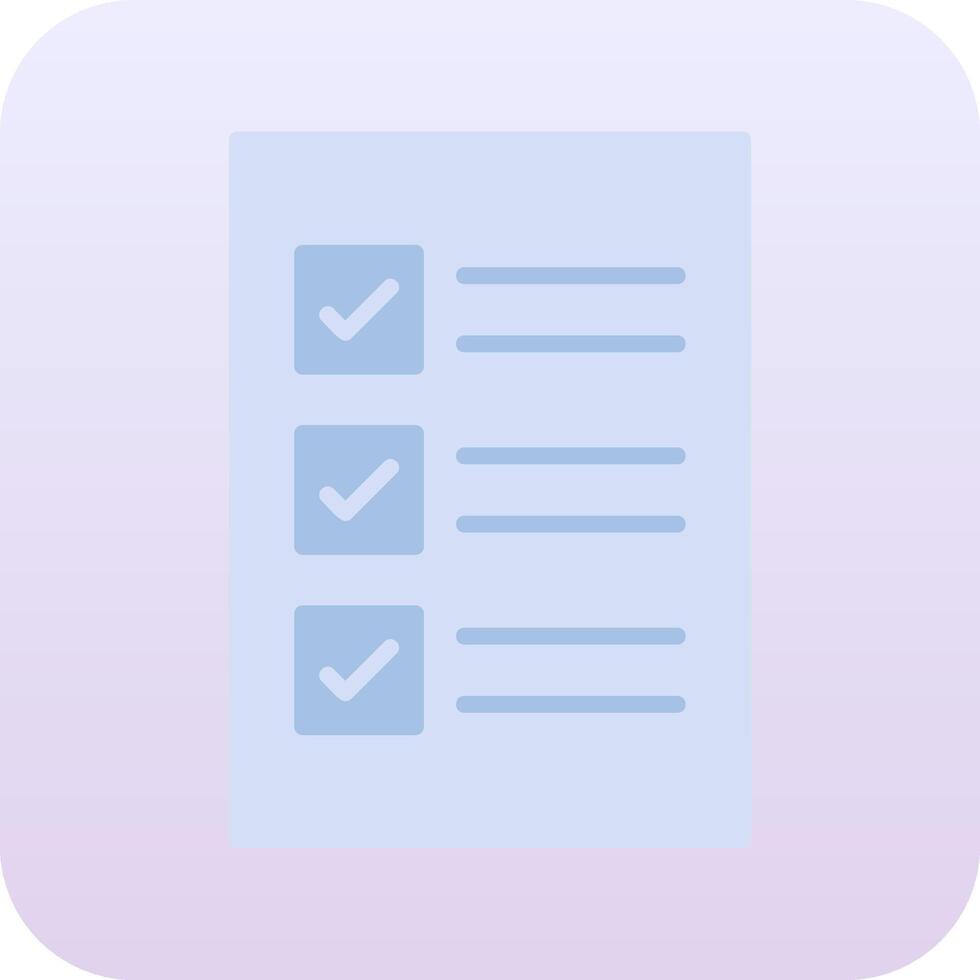 Check List Vector Icon