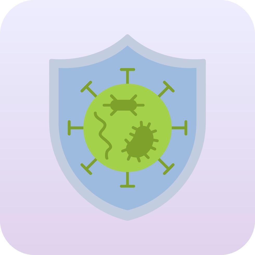 Germs Protected Vector Icon