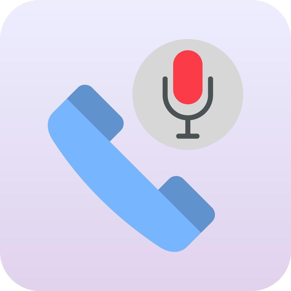 Call Record Vector Icon