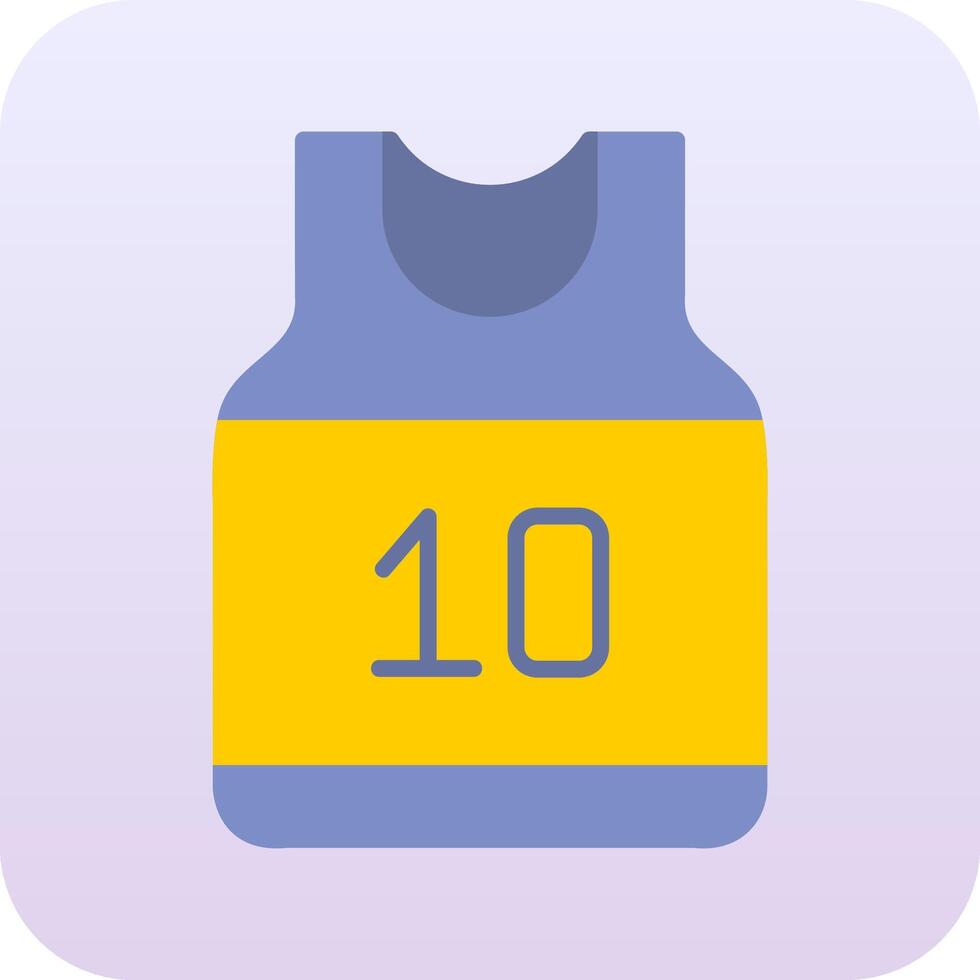 Basketball Jersey Vector Icon