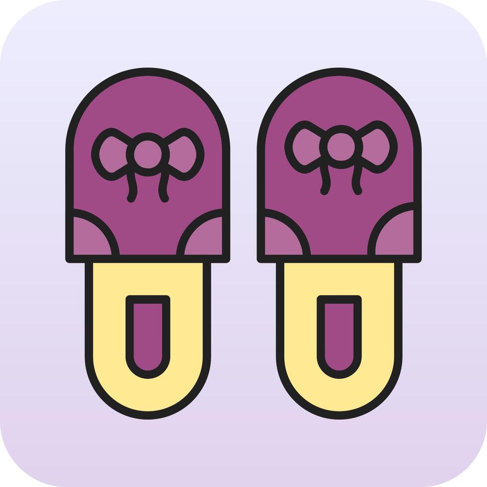 Slippers Vector Icon