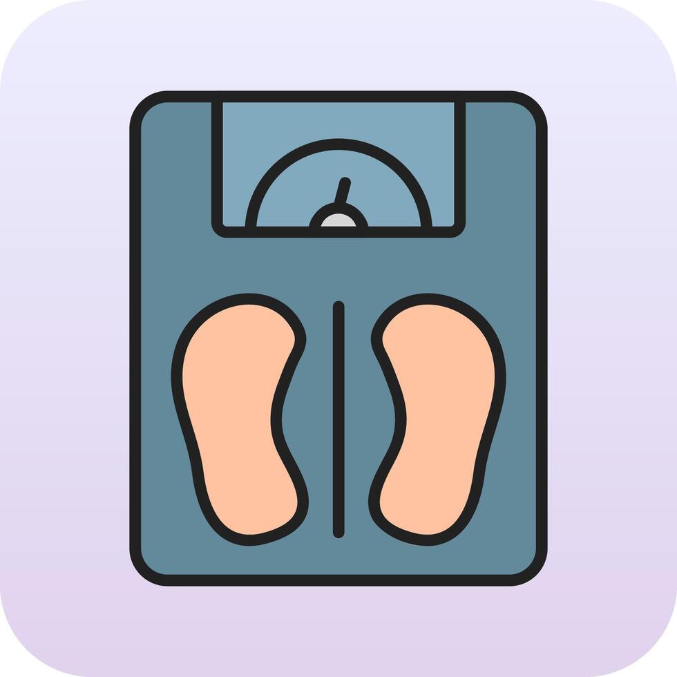 Weight Scale Vector Icon