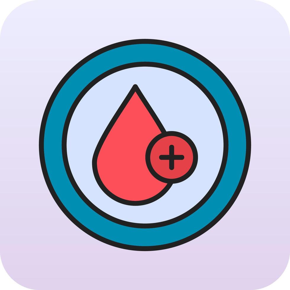 Blood Drop Vector Icon