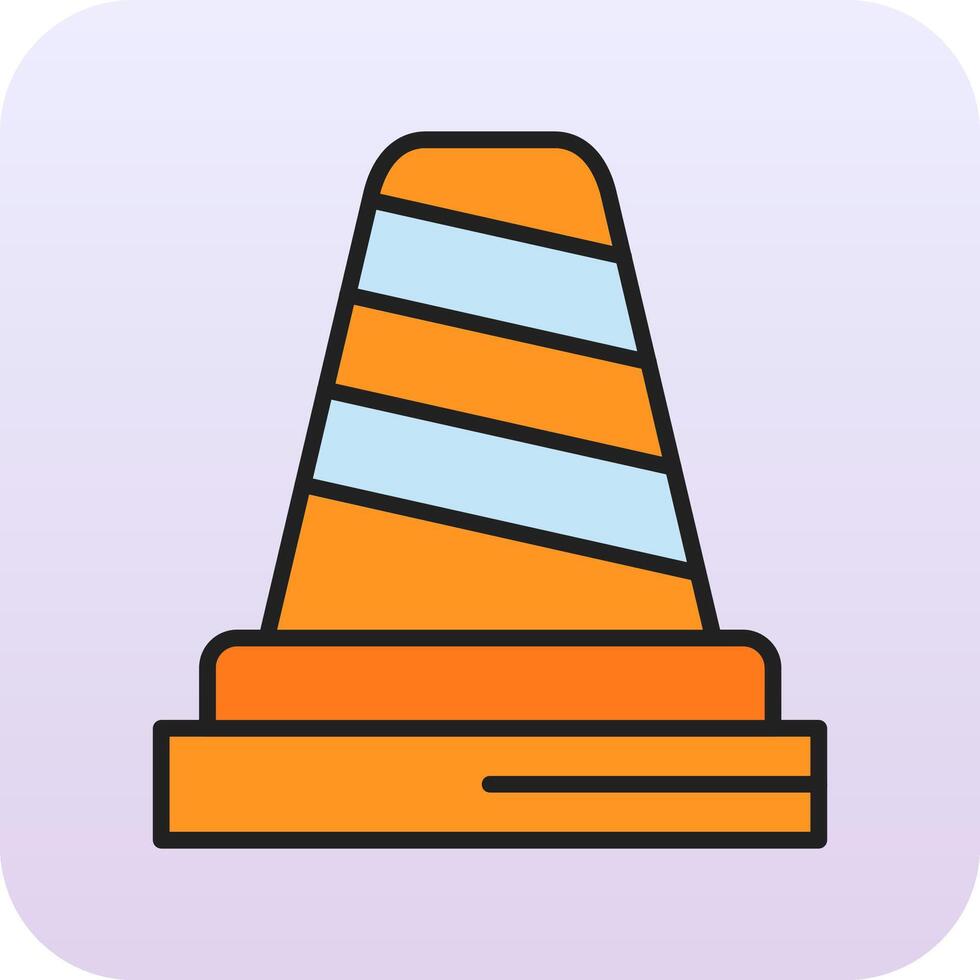 Traffic Cone Vector Icon