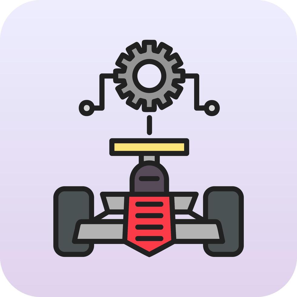 Car Setting Vector Icon