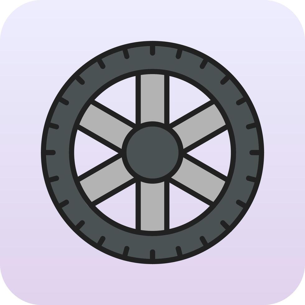 Tire Vector Icon