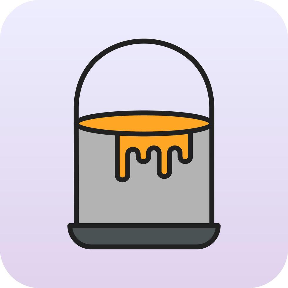 Paint Bucket Vector Icon