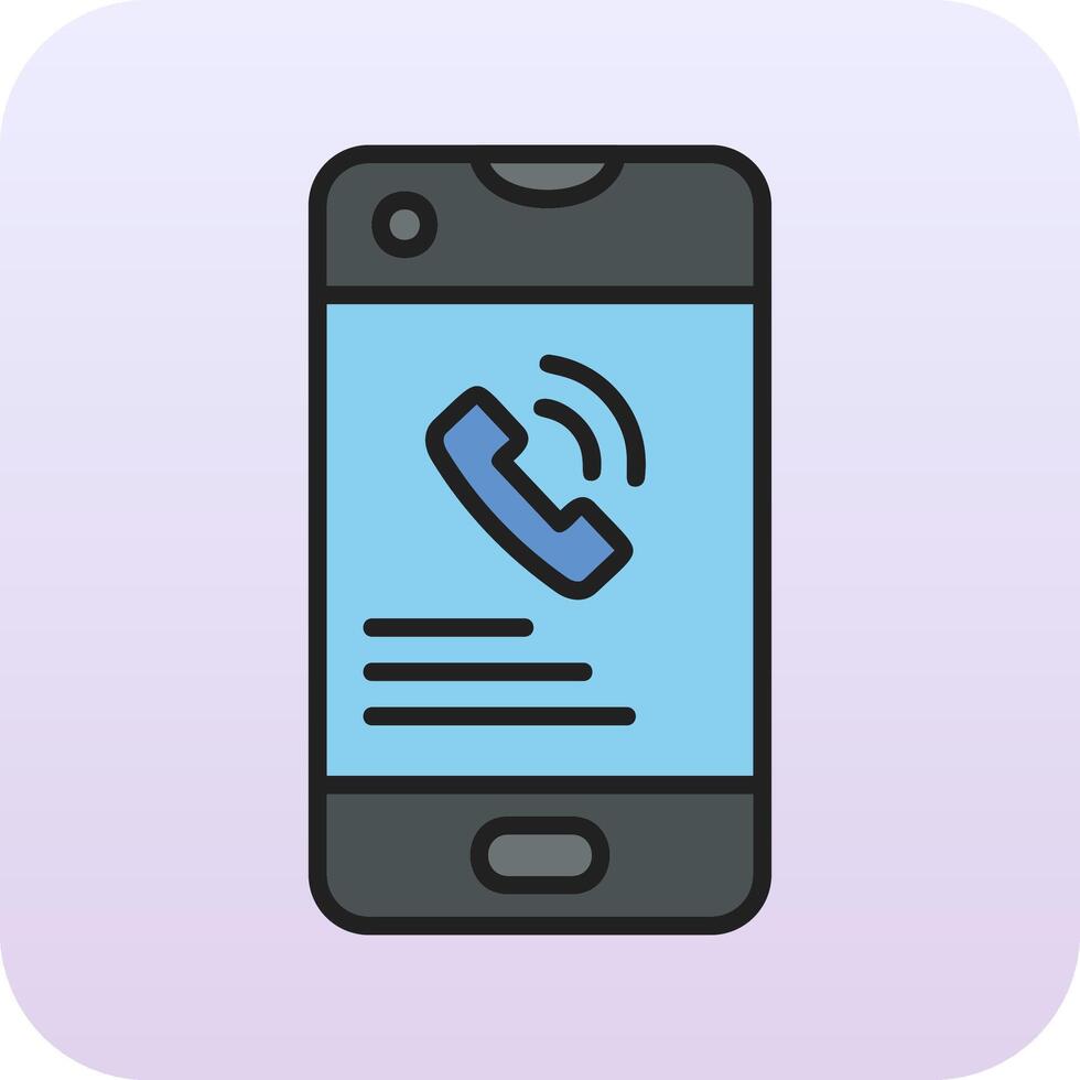 Phone Call Vector Icon