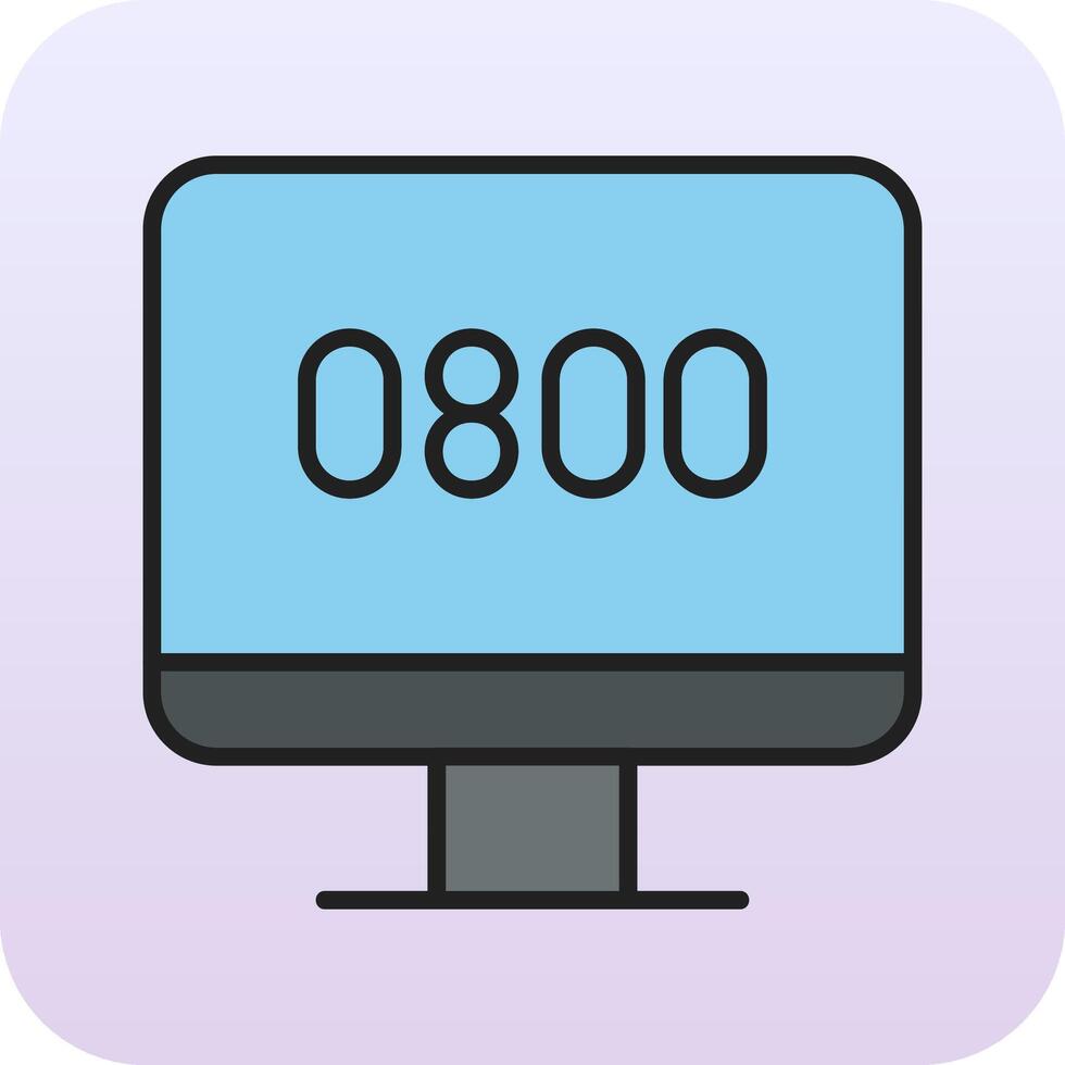 Help Line Vector Icon
