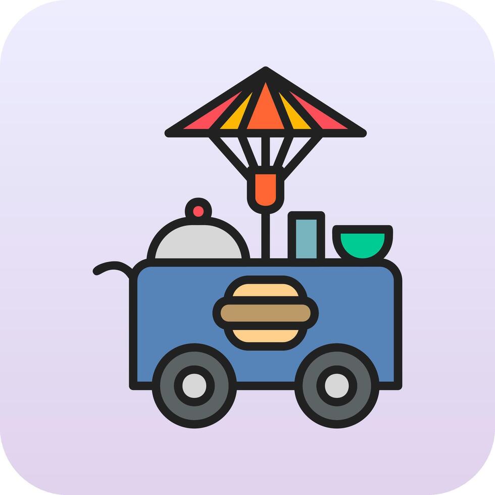 Food Stall Vector Icon