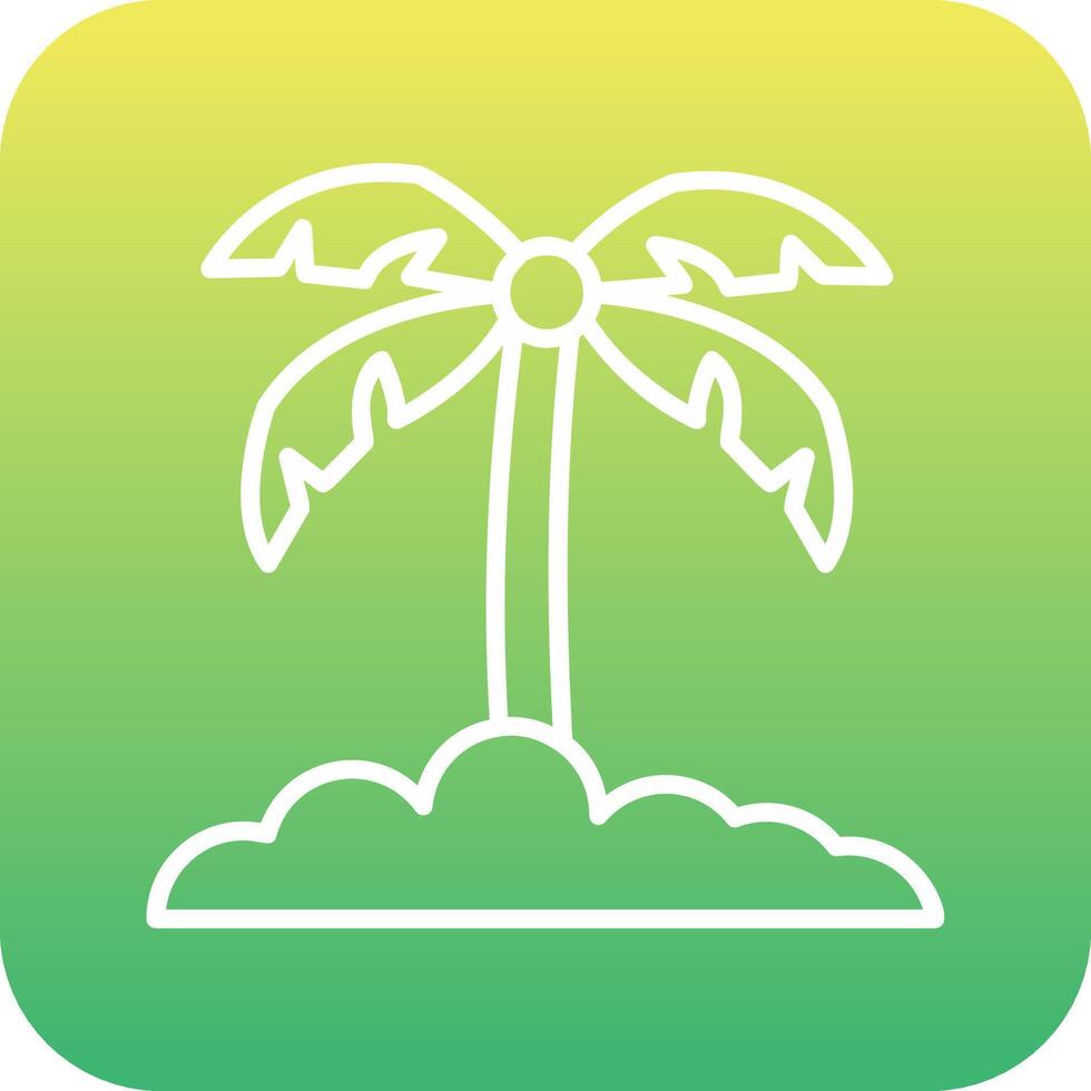 Palm Leaf Vector Icon