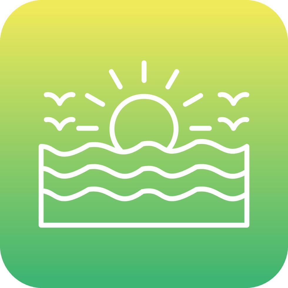 Sea Vector Icon