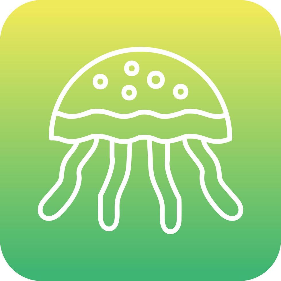 Jellyfish Vector Icon