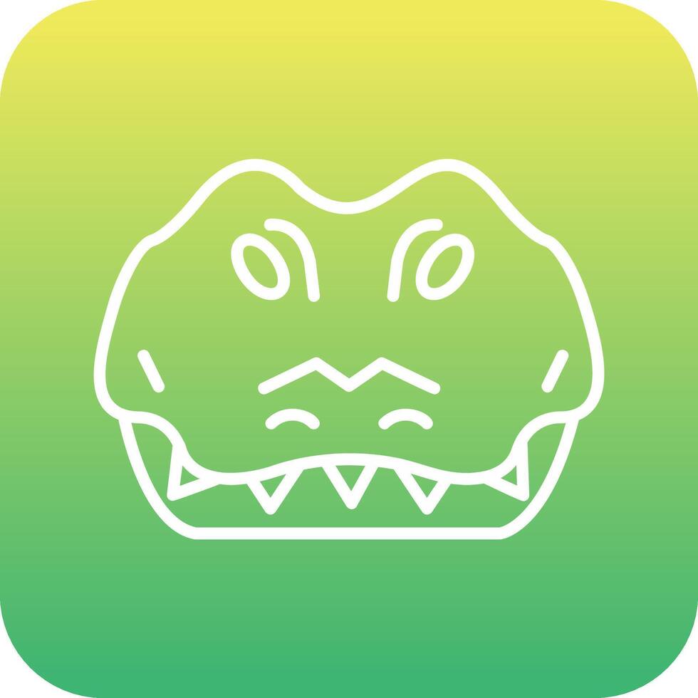 Crocodile Vector Icon