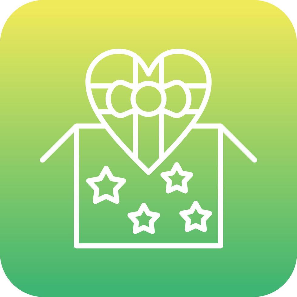 Heart Box Vector Icon