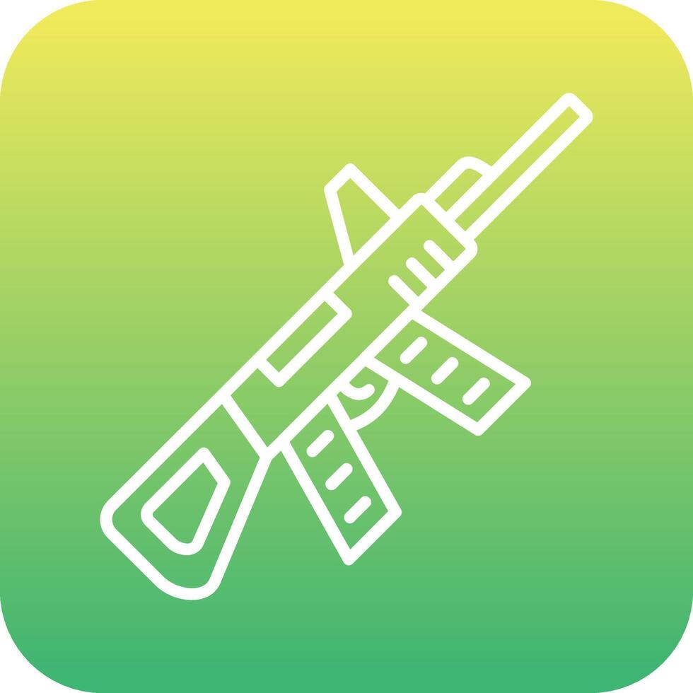 Machine Gun Vector Icon