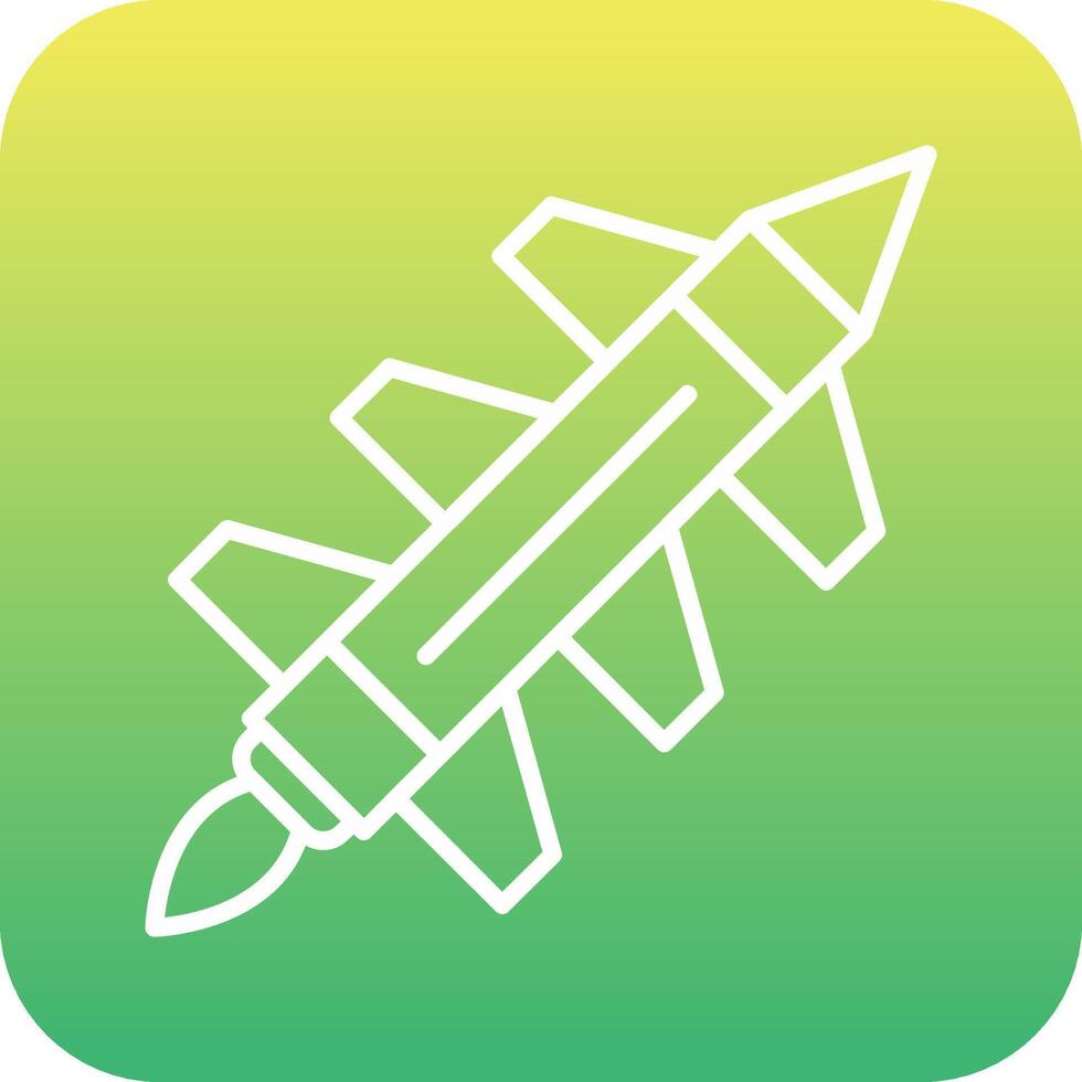 Missile Rocket Vector Icon