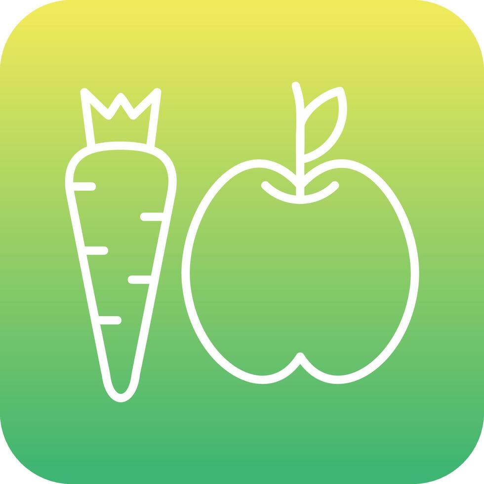 Healthy Food Vector Icon