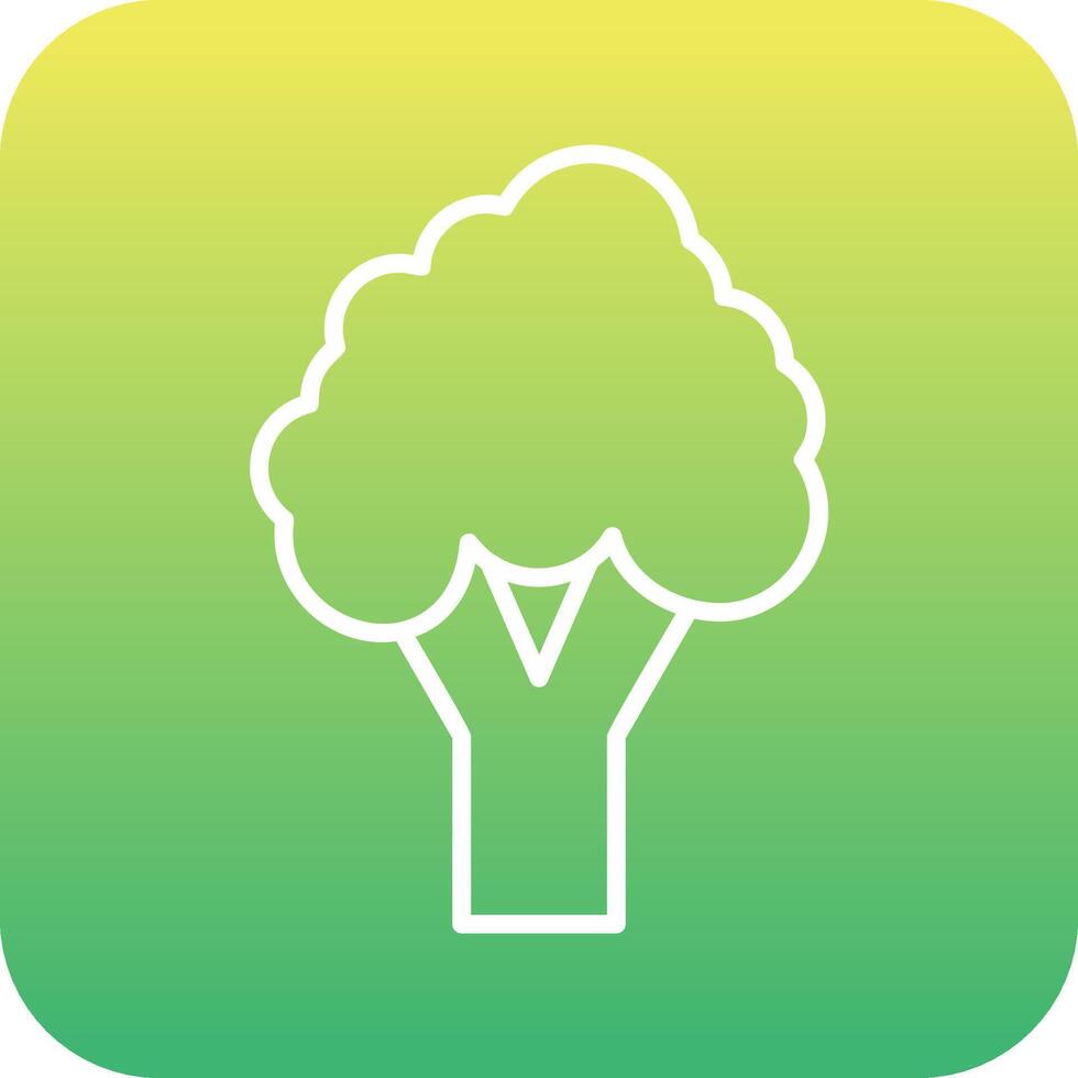 Broccoli Vector Icon