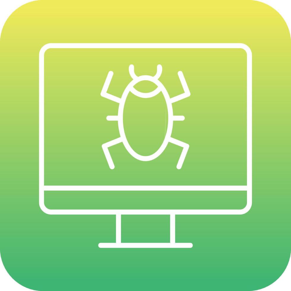 Computer Virus Vector Icon