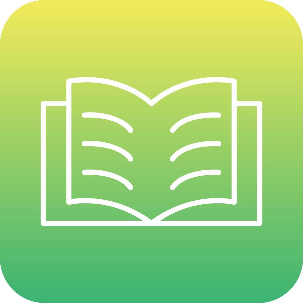 Book Pages Vector Icon