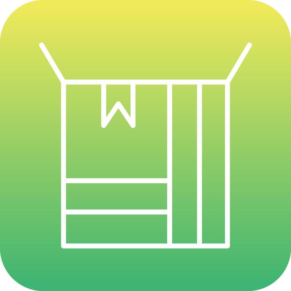 Open Box Vector Icon