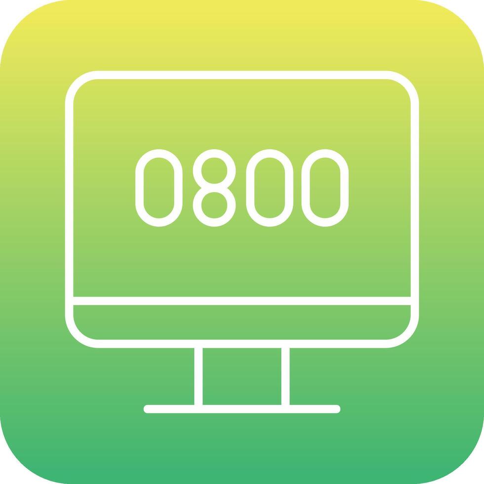 Help Line Vector Icon