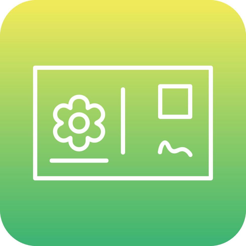 Postcard Vector Icon