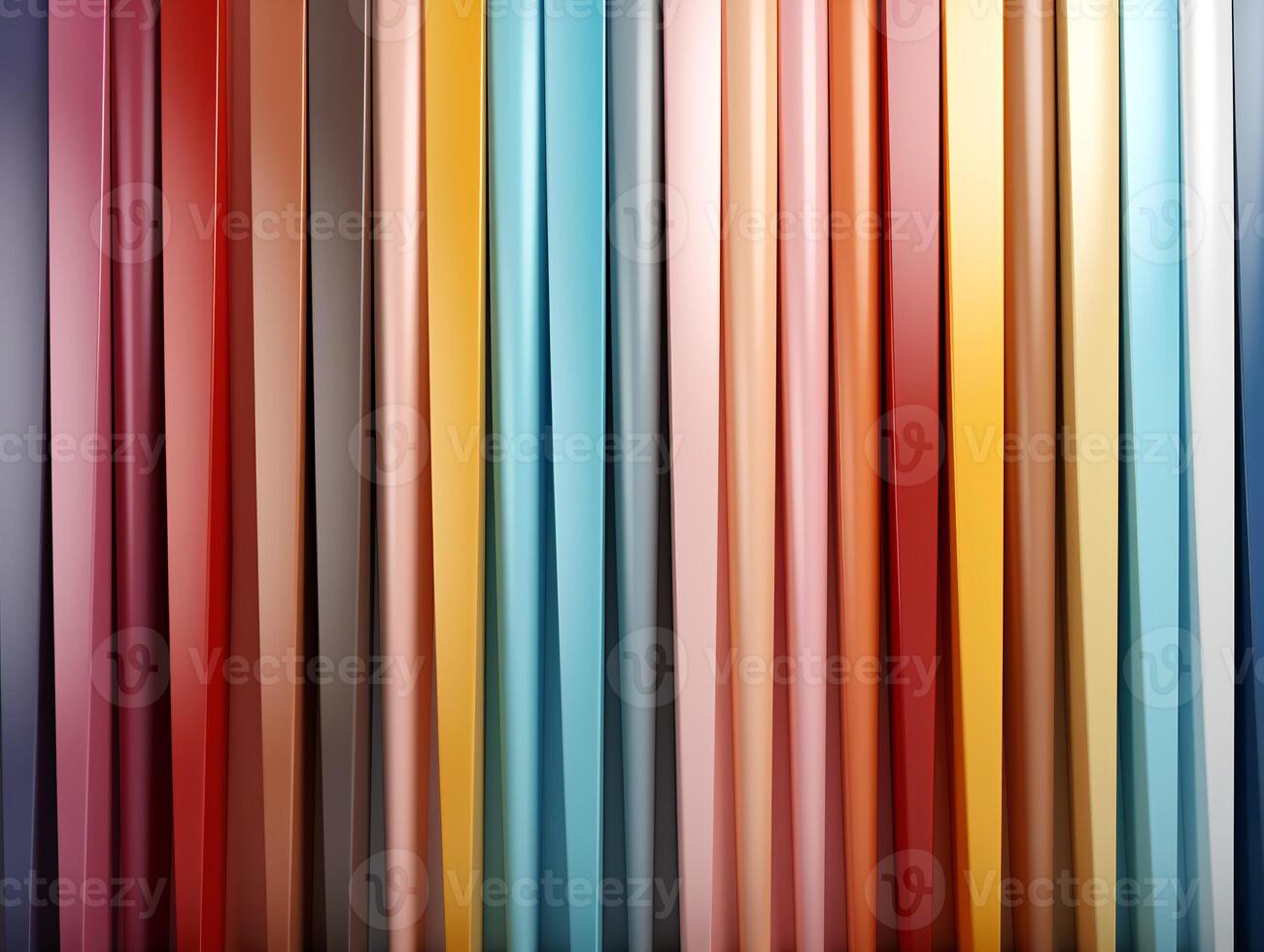 AI generated Colorful vertical stripes background Parallel Multicolored lines texture photo