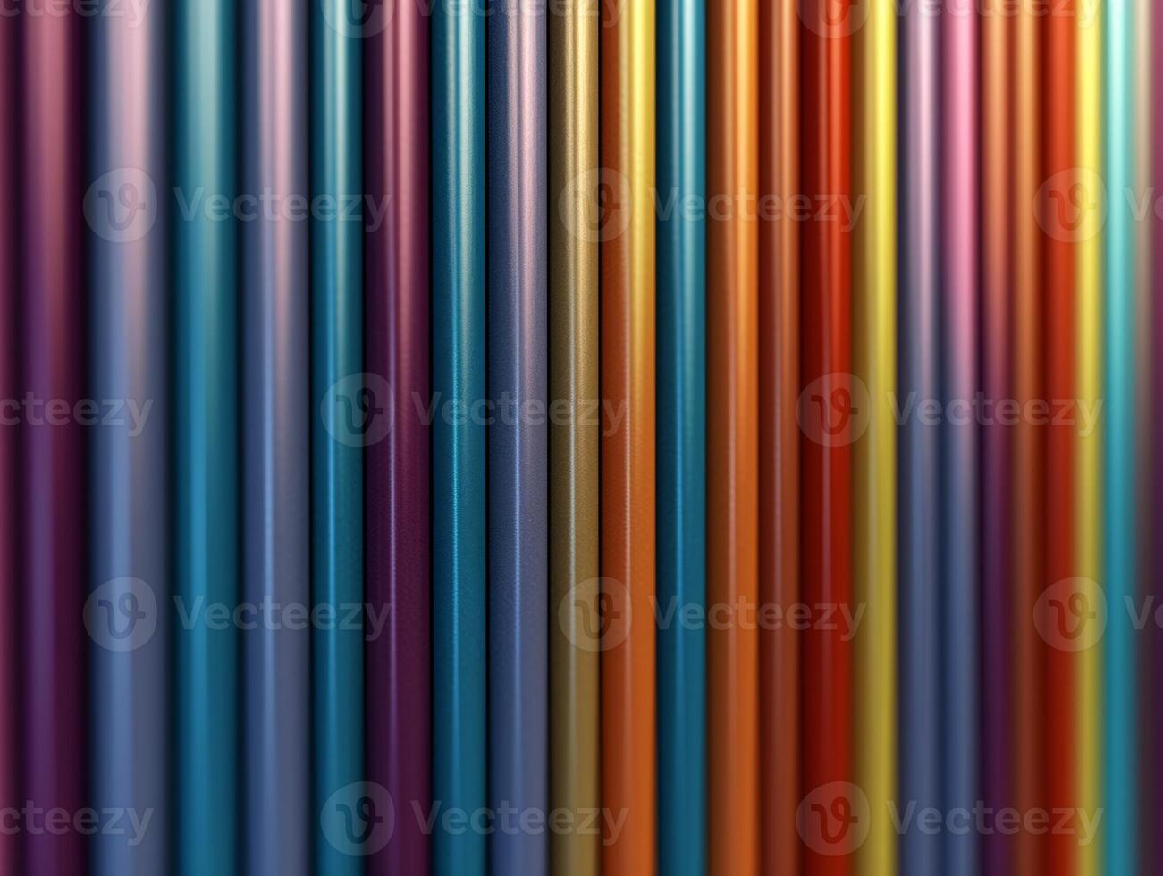 AI generated Colorful vertical stripes background Parallel Multicolored lines texture photo