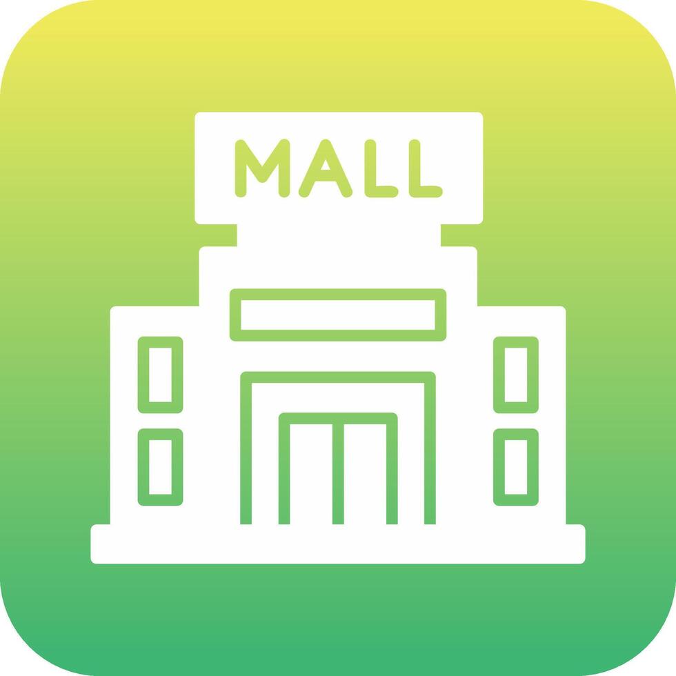 Shopping Mall Vector Icon