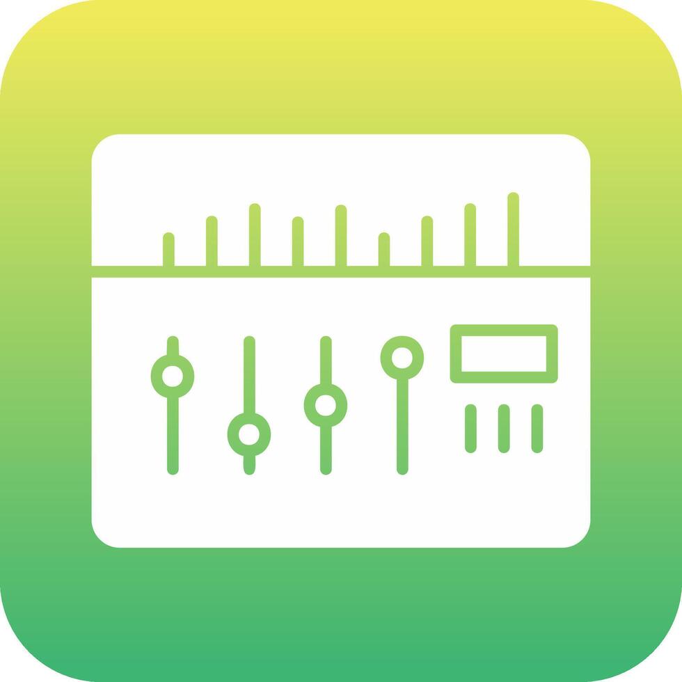 Sound Mixer Vector Icon