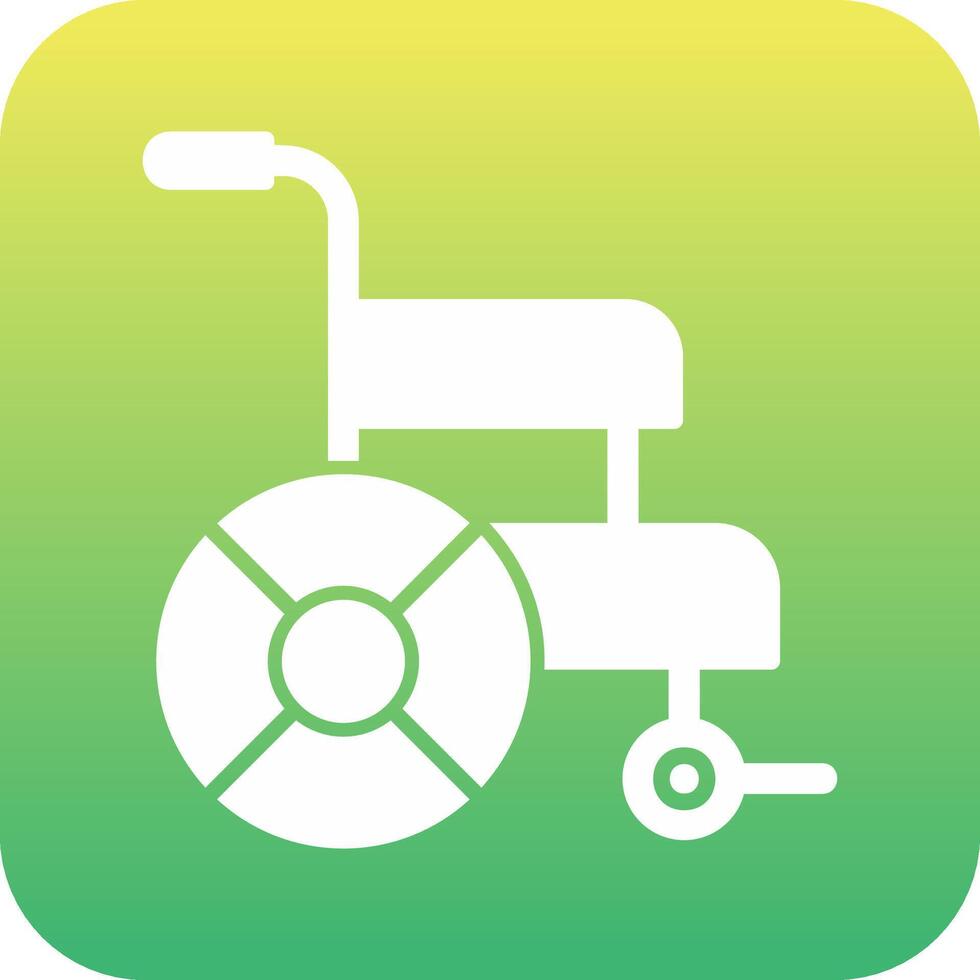 Wheelchair Vector Icon