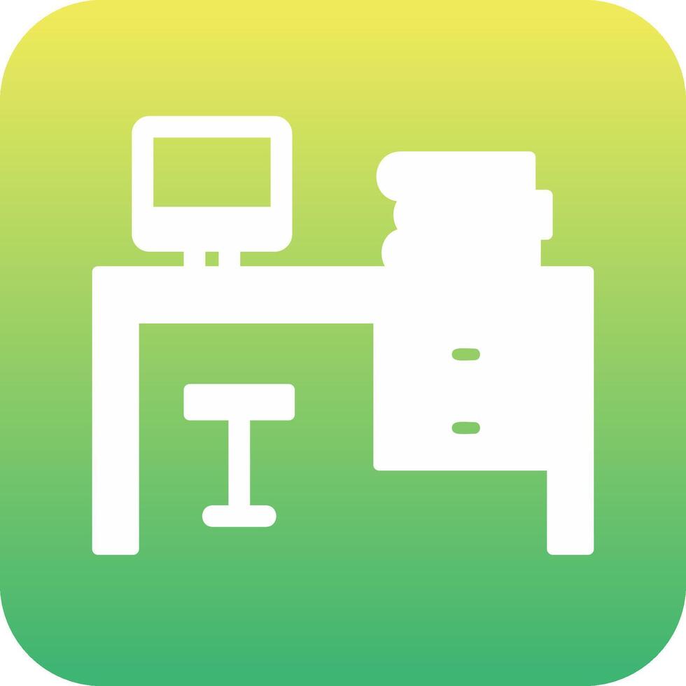 Desk Vector Icon