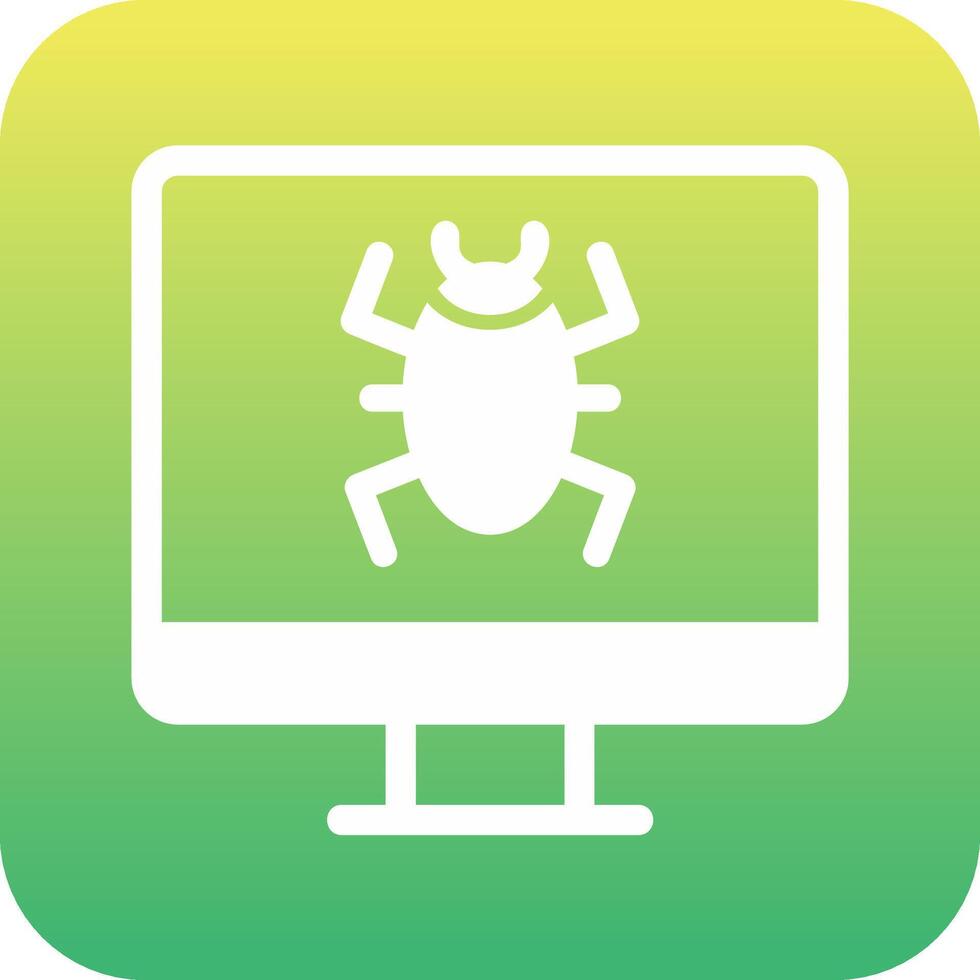Computer Virus Vector Icon