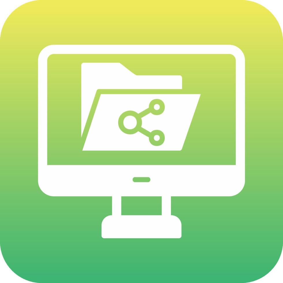 File Sharing Vector Icon