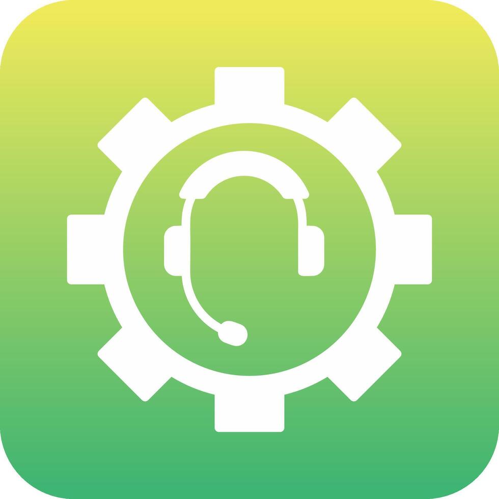 Call Serves setting Vector Icon