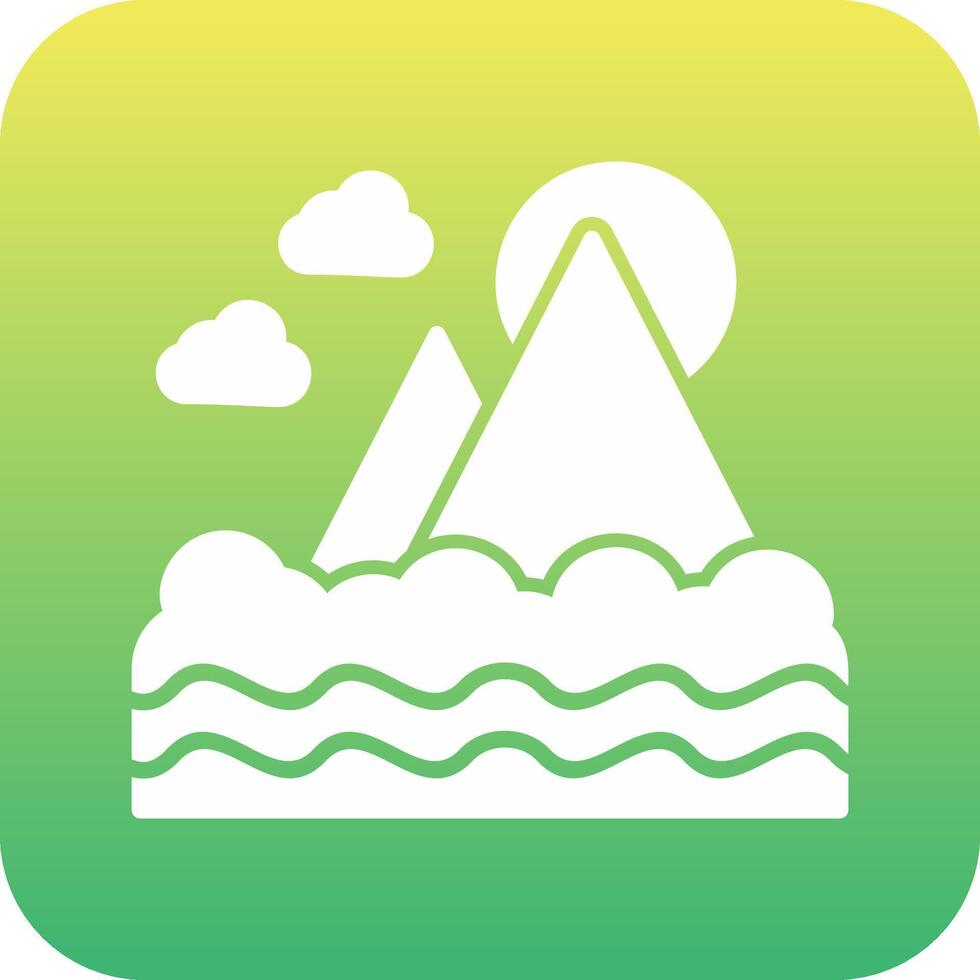 Mount Fuji Vector Icon