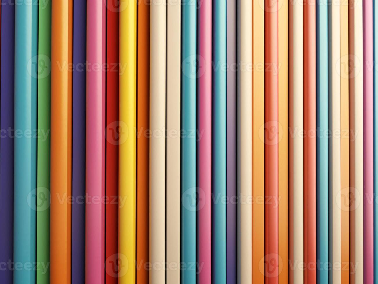 AI generated Colorful vertical stripes background Parallel Multicolored lines texture photo