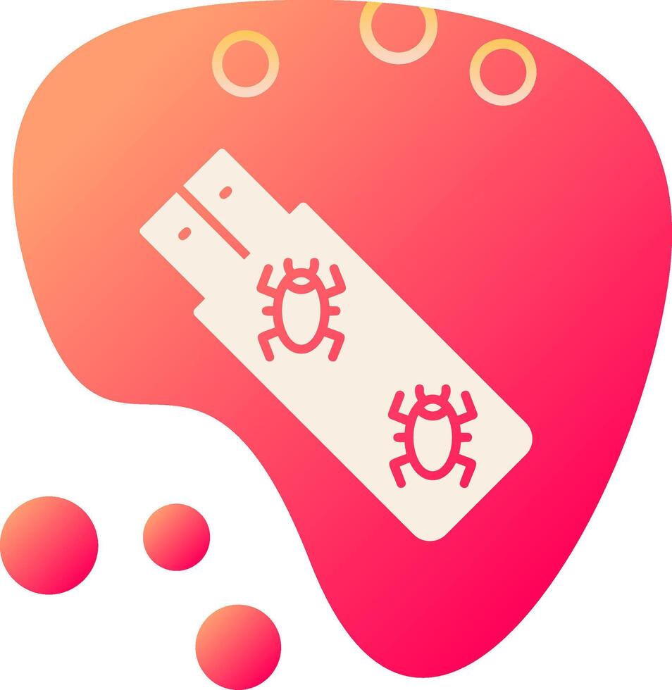 Virus Pendrive Vector Icon