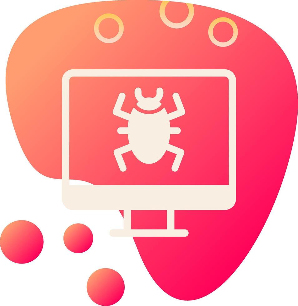 Computer Virus Vector Icon