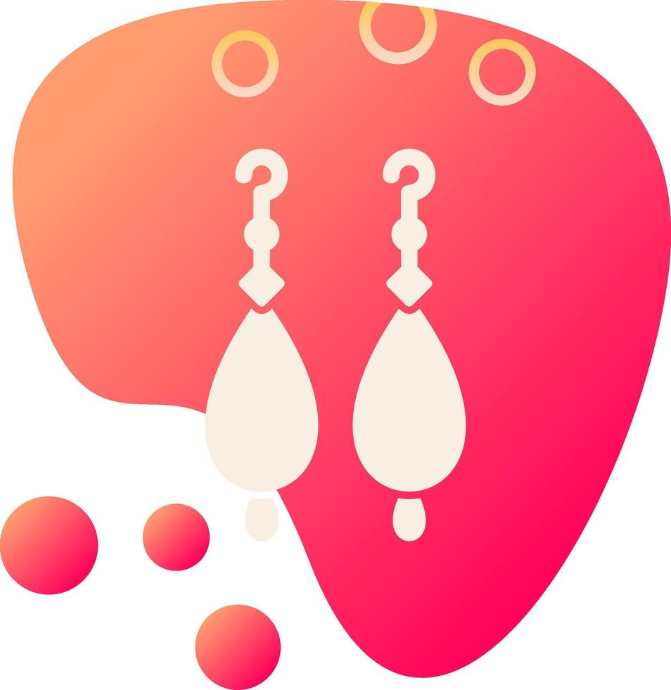 Earrings Vector Icon